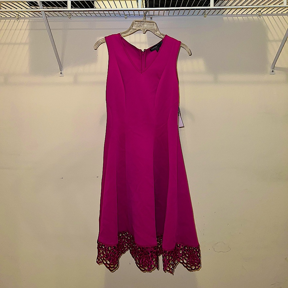 Fuchsia Donna Ricco Dress
